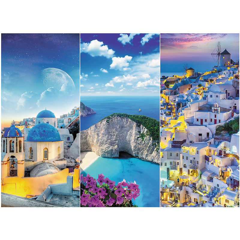 PUZZLE 3000 TREFL GRECKIE WAKACJE