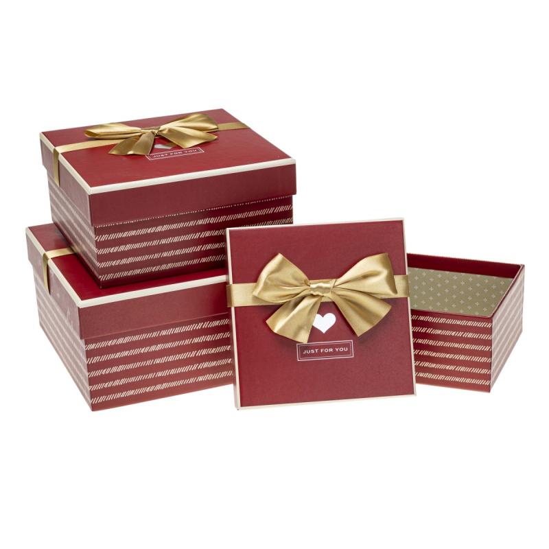 ZESTAW PUDEŁEK PUG-23235-KW RED A3