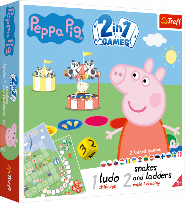 GRA 2W1 CHIŃCZYK / WĘŻE I DRABINY PEPPA