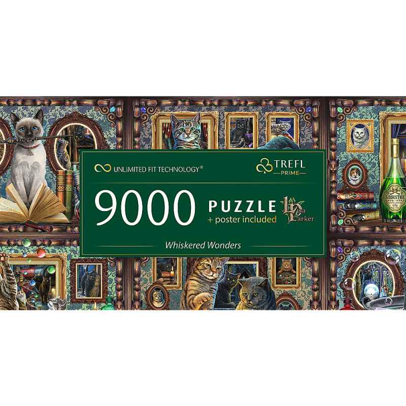 PUZZLE 9000 TREFL WHISKERED WONDERERS