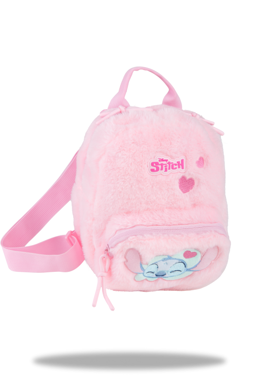 PLECAK DZIECIĘCY (10) STITCH PINK, DISNEY FLUFFY