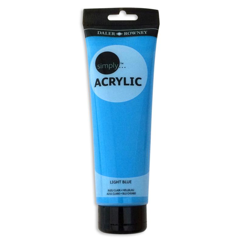 SIMPLY ACRYLIC DARK BLUE 250ML