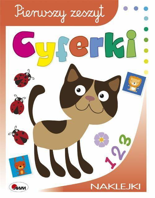 KSIĄŻECZKA PIERWSZY ZESZYT CYFERKI