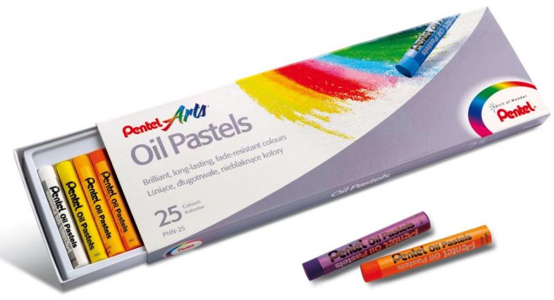 PASTELE OLEJNE 25 PENTEL