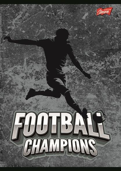 ZESZYT A5/32 # FOOTBALL CHAMPIONS LAMINOWANY