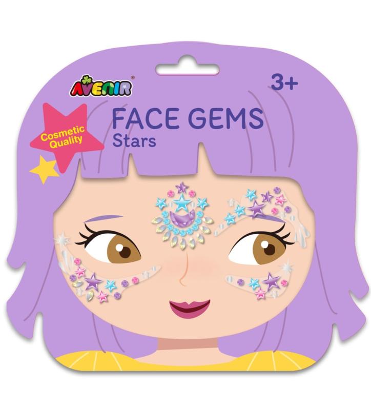 KLEJNOTY DO TWARZY GWIAZDA BEAUTY