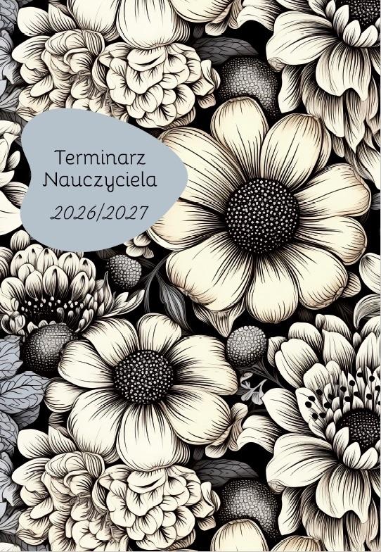 TERMINARZ NAUCZYCIELA A5 DZIENNY GOLD 26/27