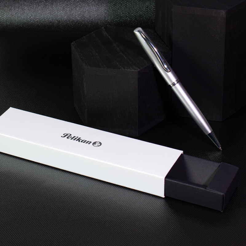 DŁUGOPIS PELIKAN JAZZ NOBLE ELEGANCE SILVER ETUI