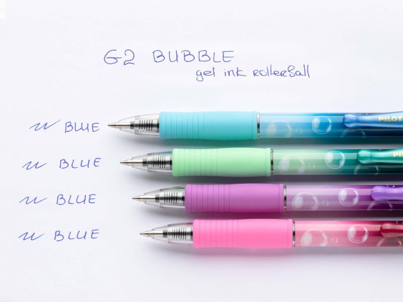 DŁUGOPIS PILOT ŻELOWY G2 NIEBIESKI BUBBLE NIEBIESKA OBUDOWA