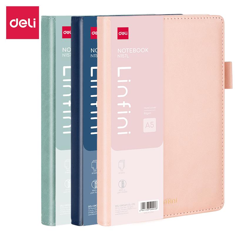 NOTES A5/144 = W SKÓRZANEJ OPRAWIE DELI LINFINI MIX KOL.