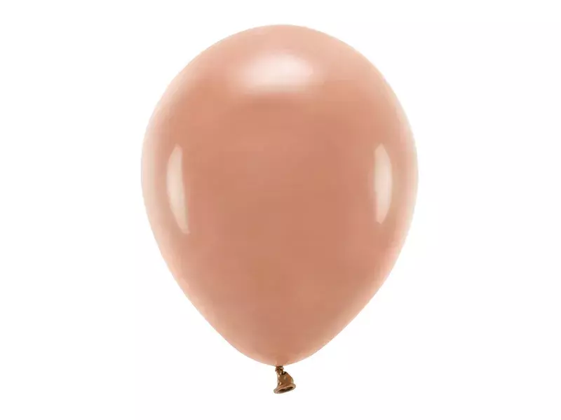 BALONY ECO 30CM PASTELOWE BRUDNY RÓŻ