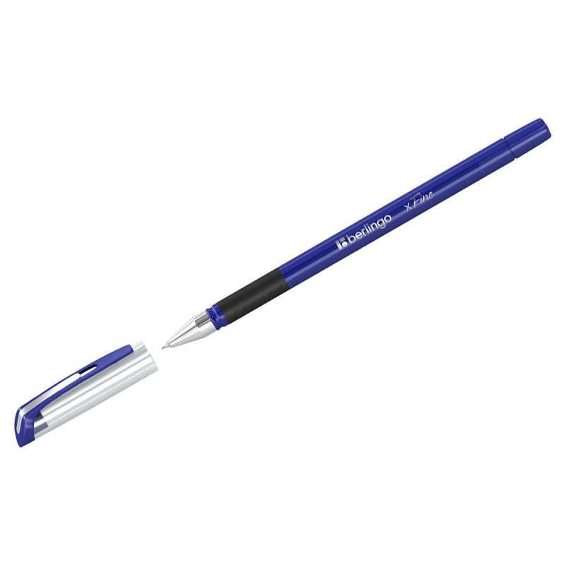 DŁUGOPIS BERLINGO XFINE, GRIP 0,3MM NIEBIESKI A12