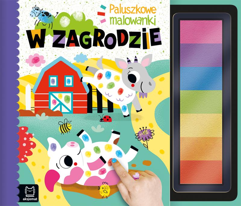 KSIĄŻECZKA PALUSZKOWE MALOWANKI W ZAGRODZIE