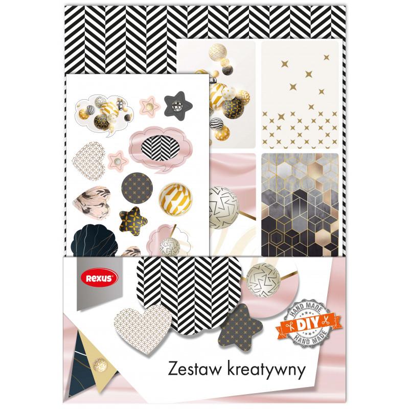 ZESTAW KREATYWNY 'GEOMETRYCZNY'