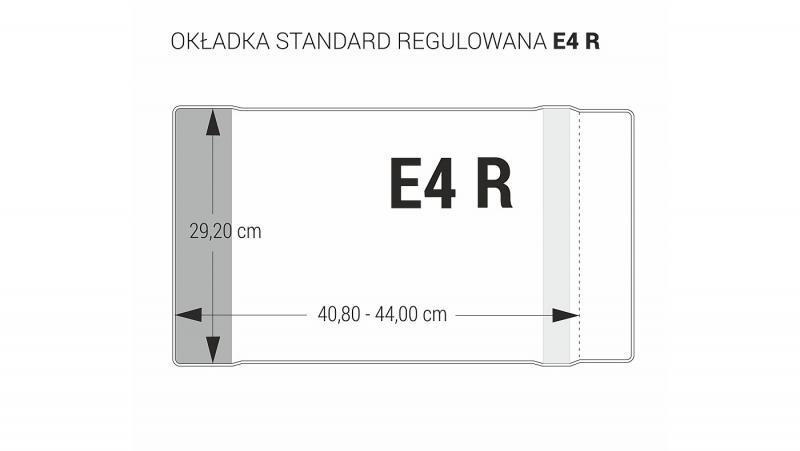 OKŁADKA E4 292 REGULOWANA STANDARD A25