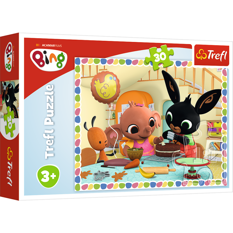 PUZZLE 30 TREFL WSPÓLNE WYPIEKI BING