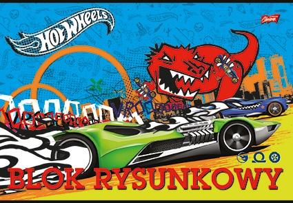 BLOK RYSUNKOWY A4 UNIPAP HOT WHEELS