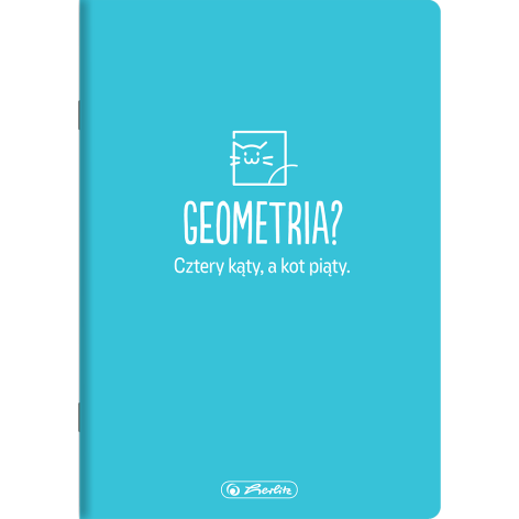 ZESZYT A5/32 GŁADKI HERLITZ GEOMETRIA 70G