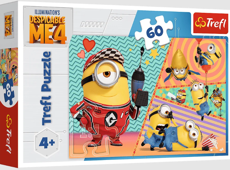 PUZZLE 60 TREFL HAPPY MINIONKI