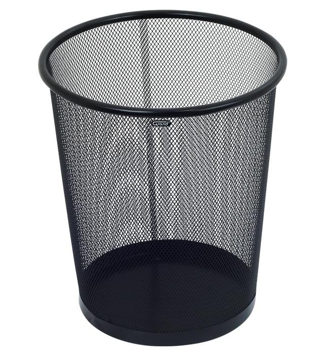 KOSZ NA PAPIER GRAND GR-020 SIATKA METALOWY CZARNY 12L