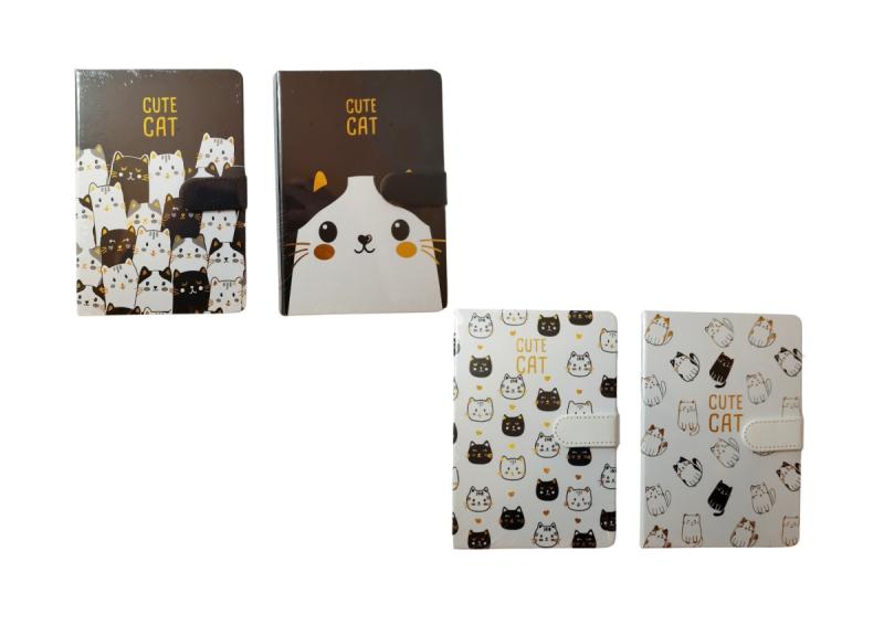 NOTES Z PATKĄ A-5 808-4 CUTE CAT