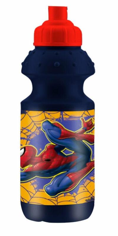 BIDON SPORTOWY, MATERIAŁ: PP, 350 ML, CDU (12X2) SPIDERMAN