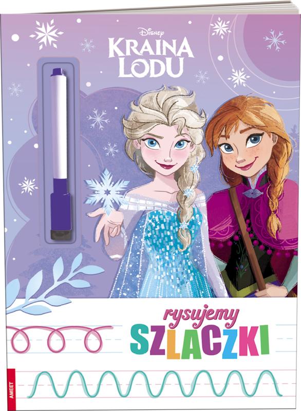 KSIĄŻECZKA DISNEY KRAINA LODU. RYSUJEMY SZLACZKI