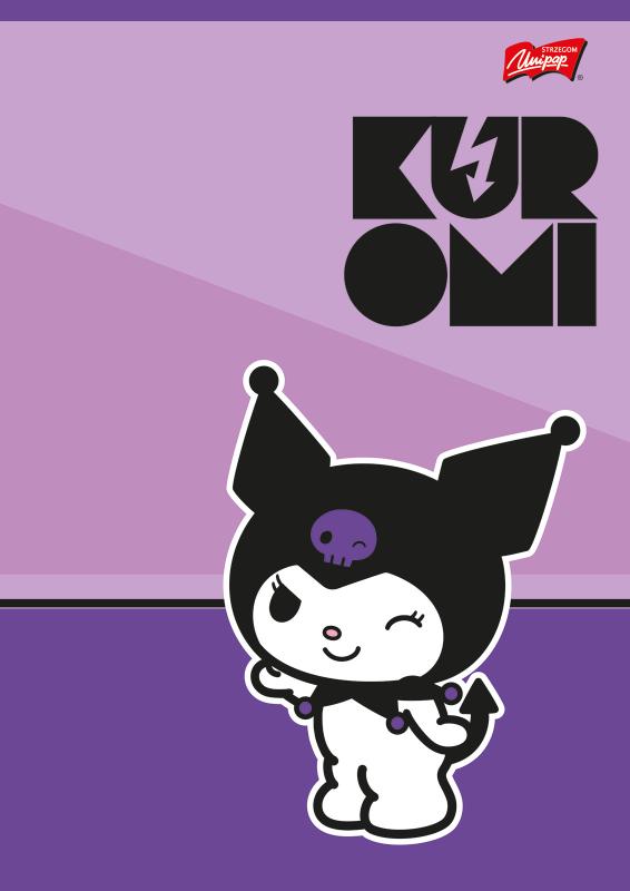 ZESZYT A5/32# LAMINOWANY KUROMI