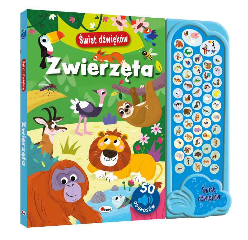 KSIĄŻECZKA ŚWIAT DŹWIĘKÓW ZWIERZĘTA
