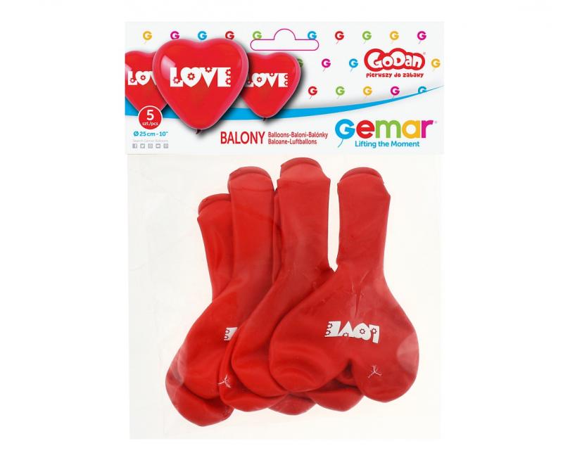 BALON PREMIUM LOVE,SERCA A'5 WALENTYNKI