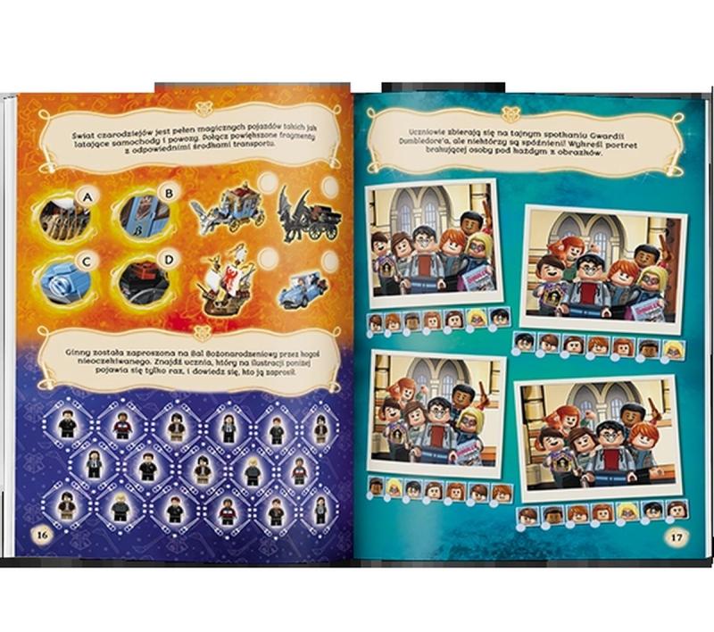 KSIĄŻECZKA LEGO HARRY POTTER. TOWARZYSZE ZABAW