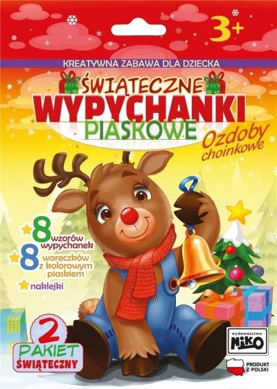 WYPYCHANKI PIASKOWE ŚWIĄTECZNE - PAKIET 2 ŚWIĘTA