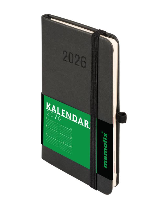 KALENDARZ A6 MEMOFIX TDW CZARNY