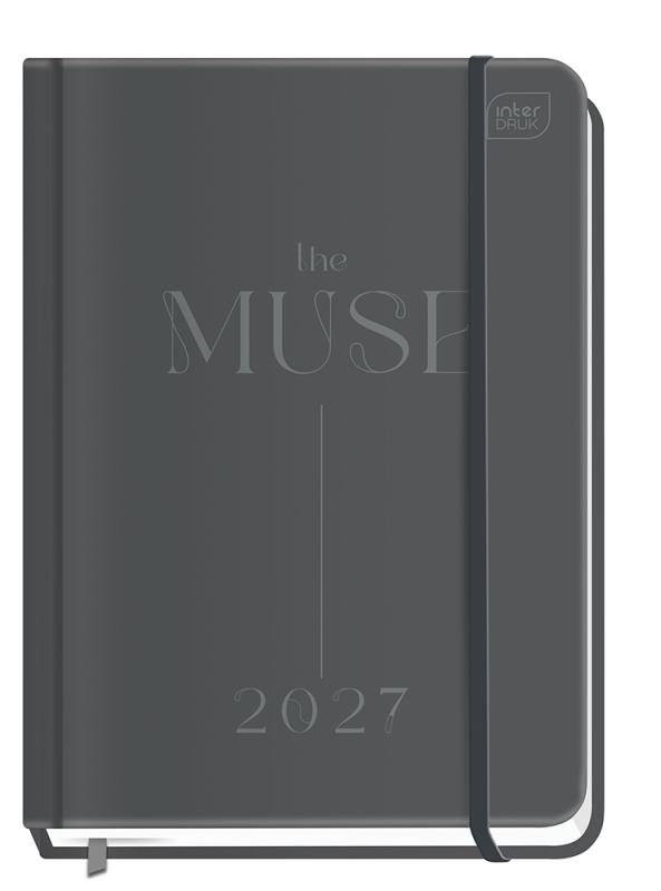 KALENDARZ KSIĄŻKOWY B6/192 MAT+UV MUSE 2027