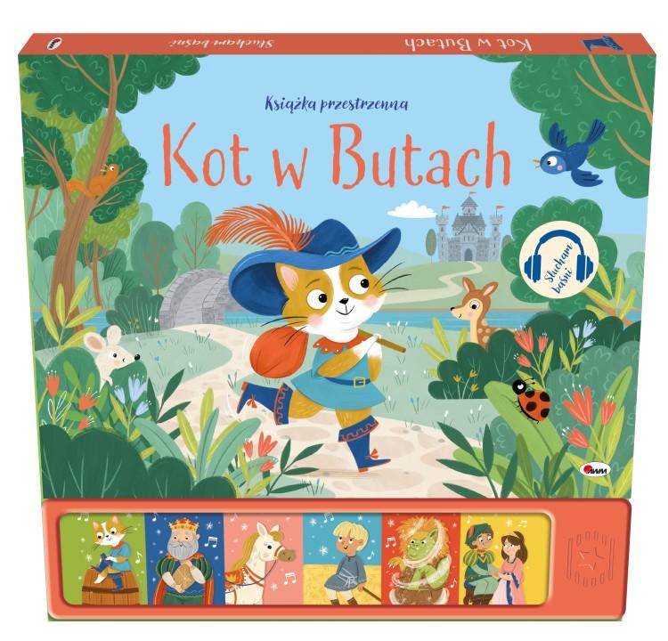 KSIĄŻECZKA SŁUCHAM BAŚNI KOT W BUTACH