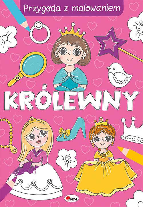 KSIĄŻECZKA PRZYGODA Z MALOWANIEM KRÓLEWNY