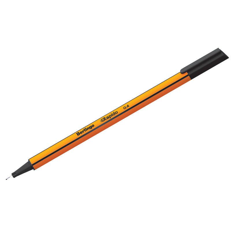CIENKOPIS BERLINGO RAPIDO 0,4MM TRÓJKĄTNY CZARNY