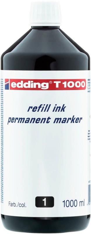 TUSZ DO MARKERÓW PERMANENTNYCH E-T1000 EDDING 1L CZARNY