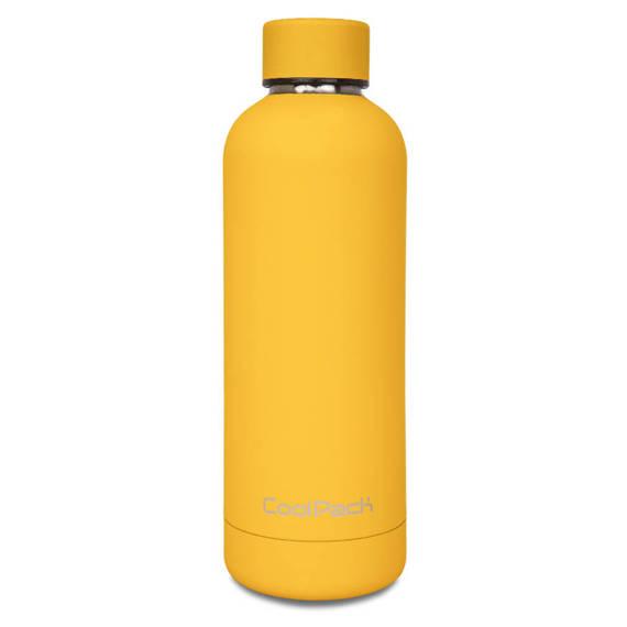 BIDON METALOWY CP - BONET - TERMO BOTTLE - MUSTARD