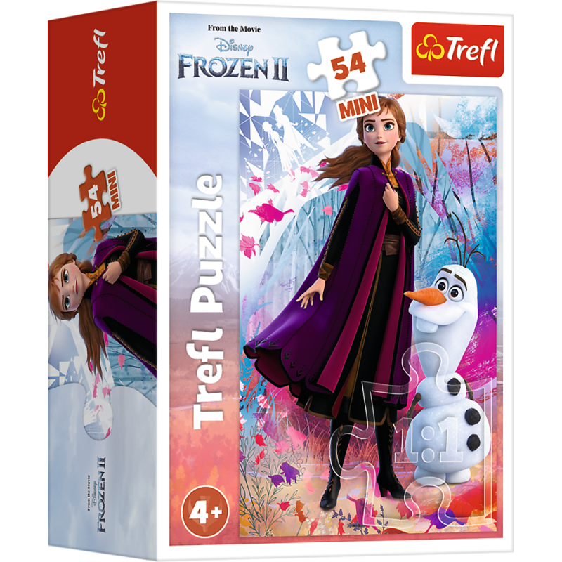 PUZZLE 54 MINI W ŚWIECIE ANNY I ELSY
