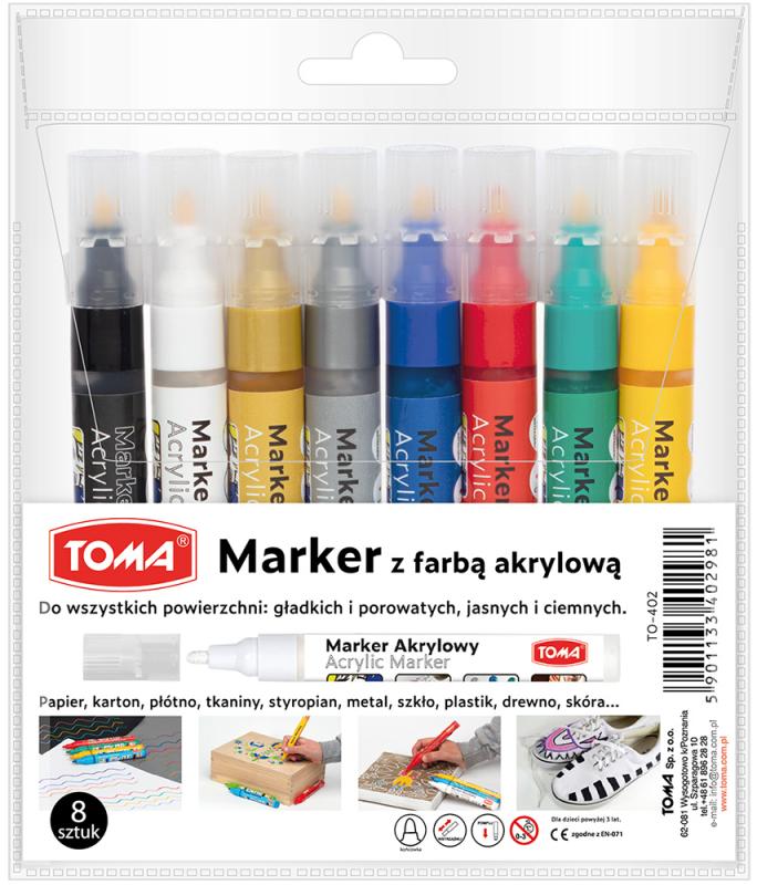 MARKER AKRYLOWY TOMA MIX /KPL8/