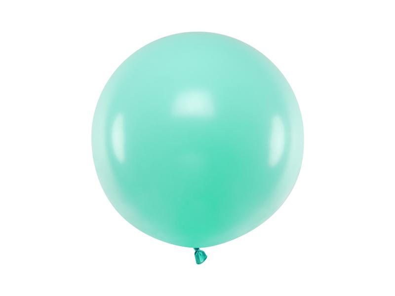 BALON PASTELOWY LIGHT MINT ŚR.60CM