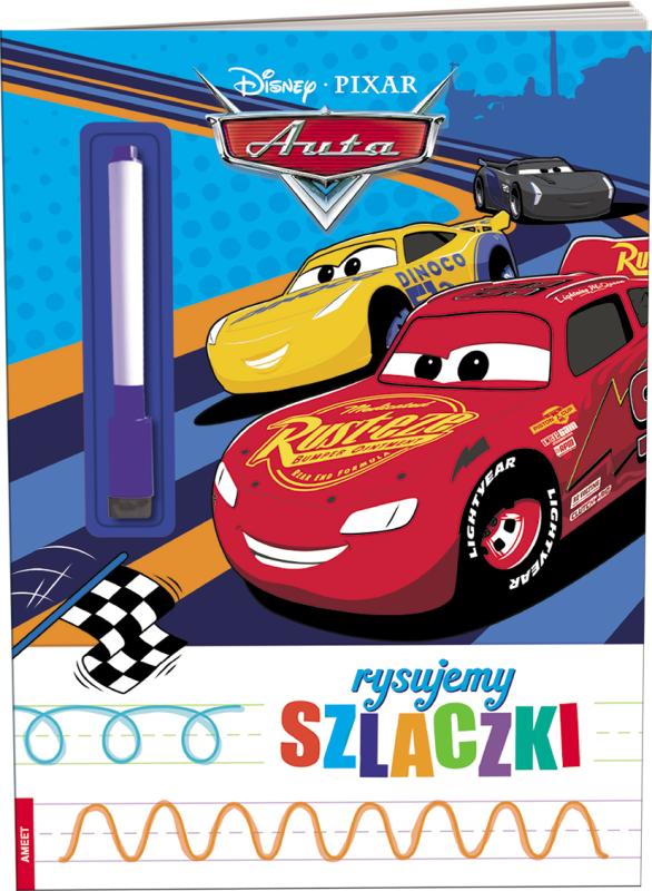 KSIĄŻECZKA DISNEY AUTA. RYSUJEMY SZLACZKI