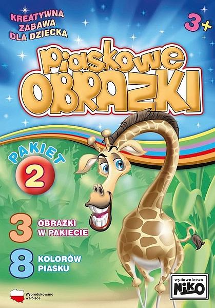 KSIĄŻECZKA PIASKOWE OBRAZKI-PAKIET 2 MIŚ KOTEK QUAD