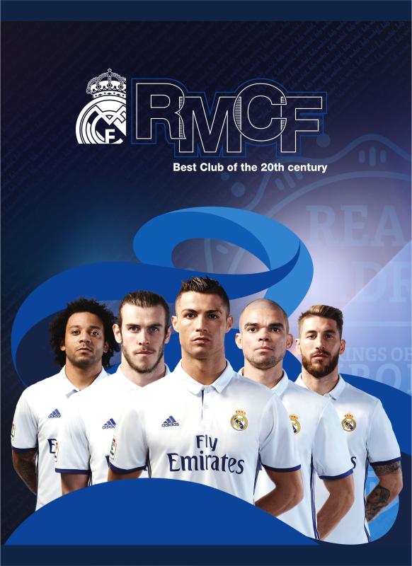 ZESZYT 32K = KOLOR REAL MADRID 3