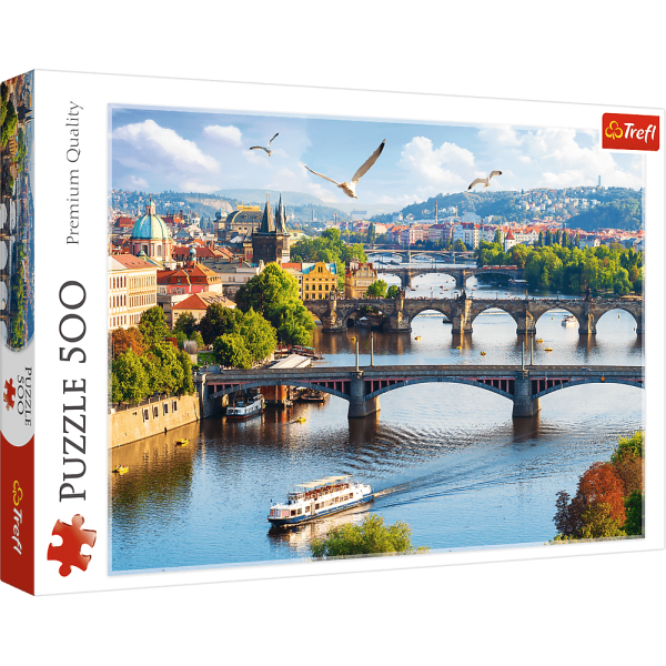 PUZZLE 500 TREFL PRAGA CZECHY