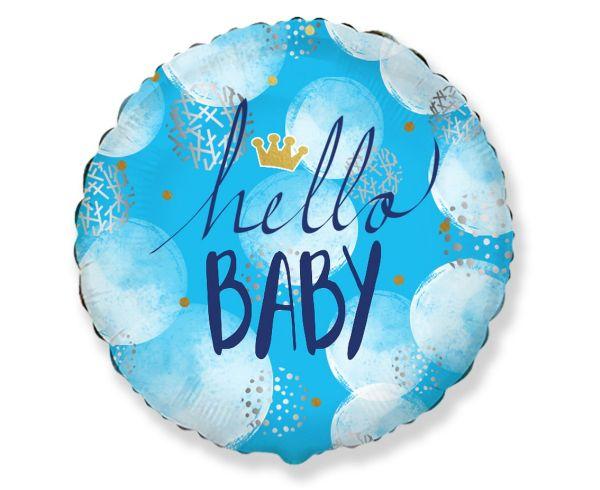 BALON FOLIOWY 18' FX HELLO BABY BOY