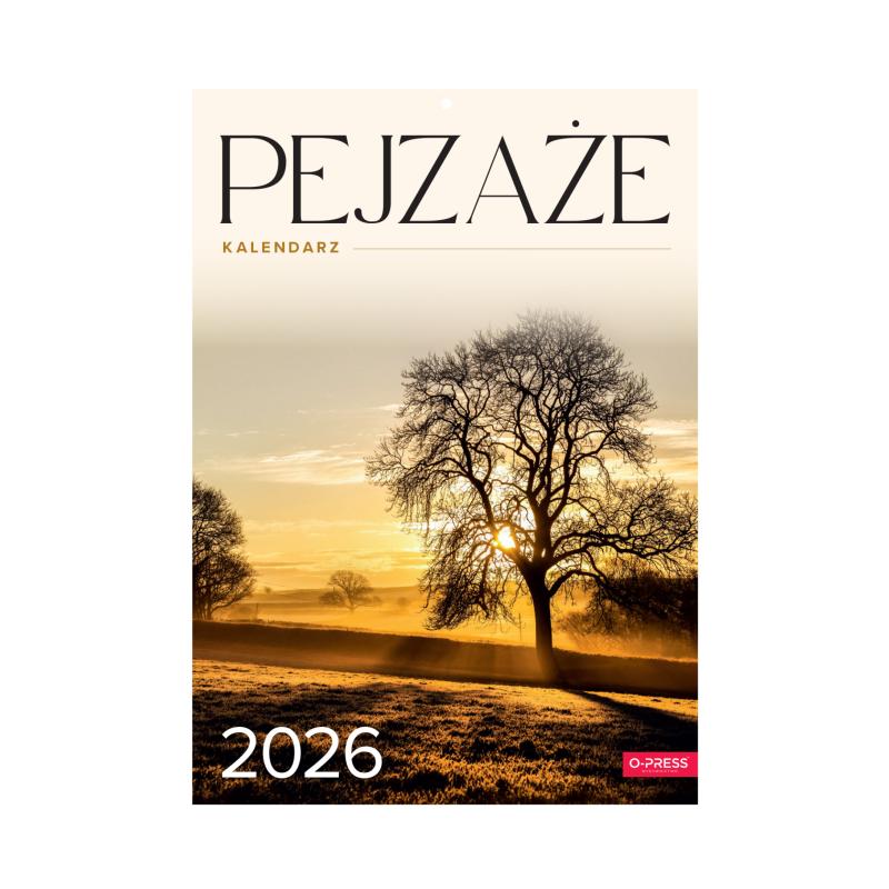 KALENDARZ ŚCIENNY A4 PEJZAŻE AREX