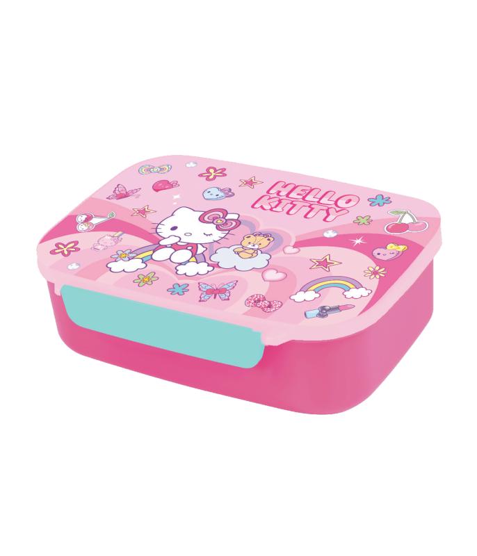 ŚNIADANIÓWKA Z PRZEGRÓDKĄ FOODYX - PINK - PINK 1 HELLO KITTY