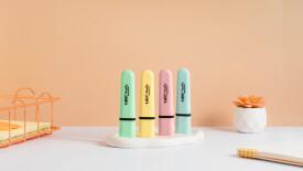 ZAKREŚLACZ BIC HIGHLIGHTER FLAT PASTEL MIX P10